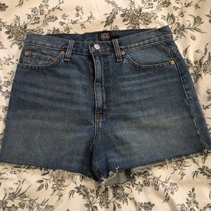BDG Girlfriend High Rise Denim Shorts
